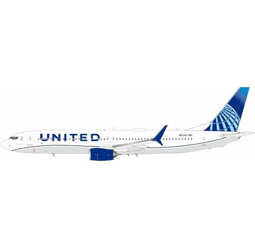 InFlight B737-900ER United Airlines blue evolution 2019 livery N53441 1:200 with stand  +New arrival+
