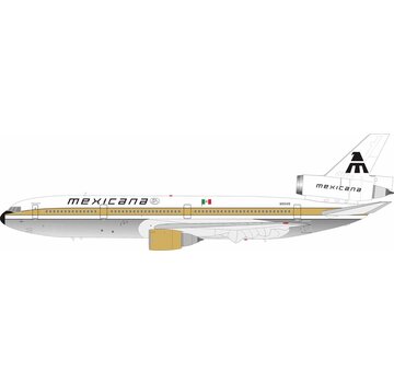 JFOX DC10-15 Mexicana gold stripe N10045 1:200 polished with stand