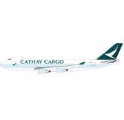 JFOX B747-400 Cathay Cargo New Livery B-LIE 1:200 with stand