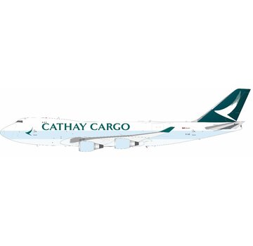 JFOX B747-400 Cathay Cargo New Livery B-LIE 1:200 with stand