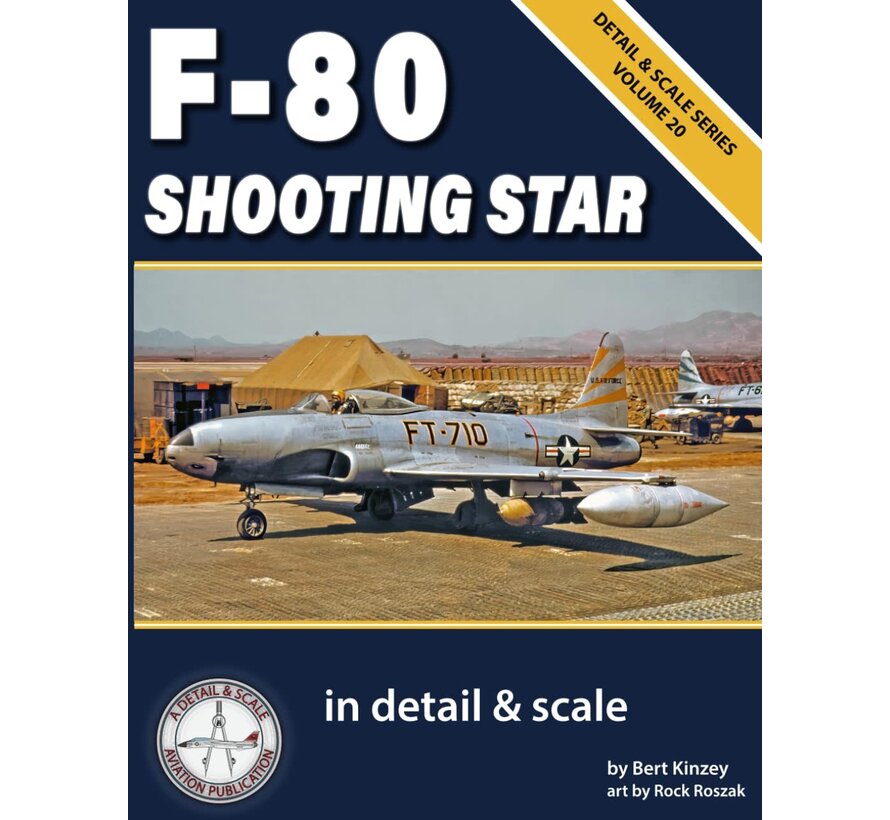 F80 Shooting Star: In Detail & Scale: Volume 20 softcover