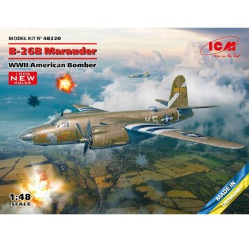 ICM Model Kits B-26B Marauder WWII American Bomber 1:48 NEW 2024