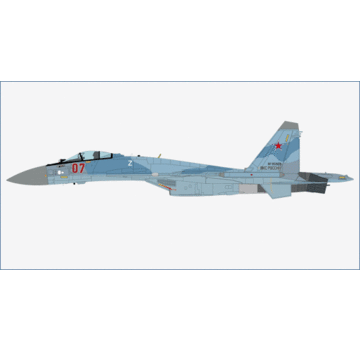 Hobby Master Su35S Flanker E Red 07 RF-95909 Russian Air Force Syria 2023 1:72 (with "Khibiny" ECM pods)