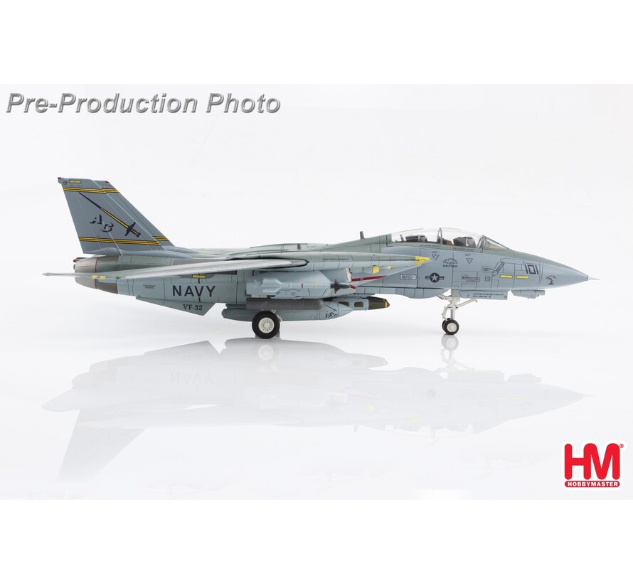 F14B Tomcat  VF-32 Swordsmen Last Gypsy Roll 161860 NAS Oceana September 2005 1:72