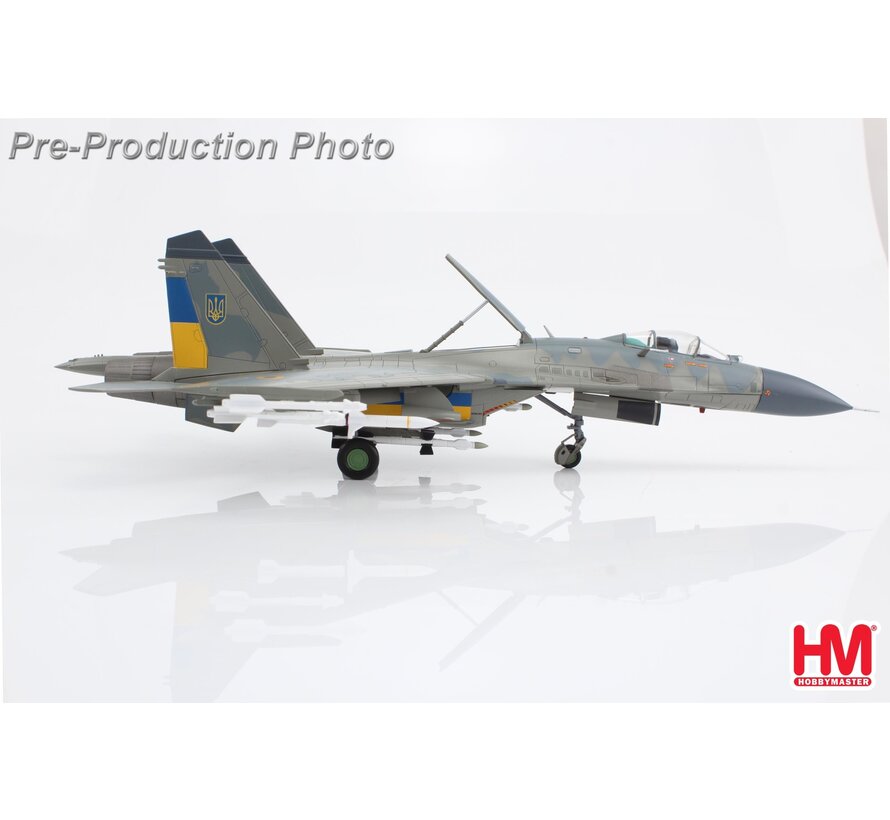 Su27  Ukrainian Air Force Compass Ghost Grey scheme 2023 1:72 (with AGM-88 and IRIS-T missiles)