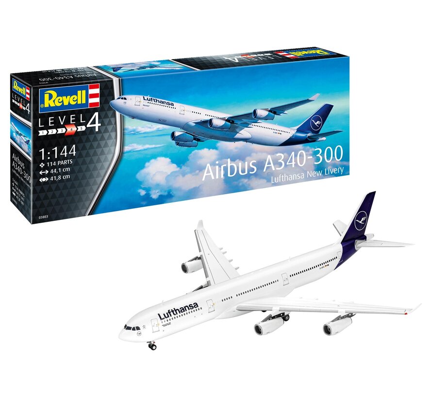 A340-300 "Lufthansa" New Livery 1:144 (April 2024 release)