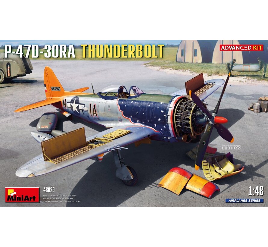 MiniArt P-47D-30RA Thunderbolt [Advanced kit] 1:48 New 2023