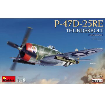 MiniArt P-47D-25RE Thunderbolt [basic kit] 1:48 NEW 2024