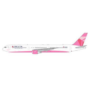 Gemini Jets B767-400ER Delta Air Lines N845MH "Evelyn H. Lauder" breast cancer 1:400