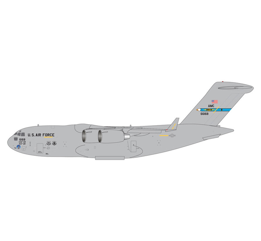 C17A Globemaster III U.S. Air Force 06 6168 Dover Air Force Base 1:400