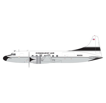 Gemini Jets C-131F (CV-340) Conquest Air Cargo N342GS Samaritan 1:200