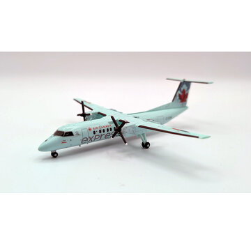 3D Design Deck Dash-8-300 Air Canada express Ice Blue jazz C-FJFM 1:200 3D Printed Resin