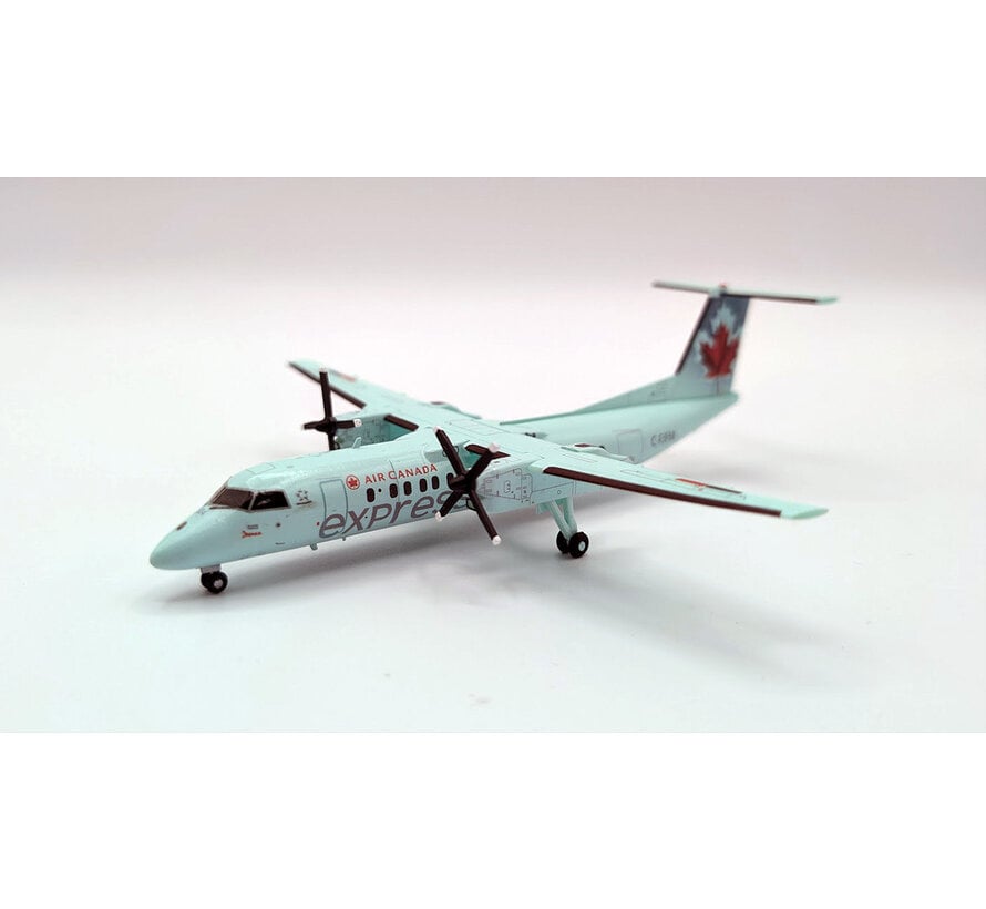 Dash-8-300 Air Canada express Ice Blue jazz C-FJFM 1:200 3D Printed Resin