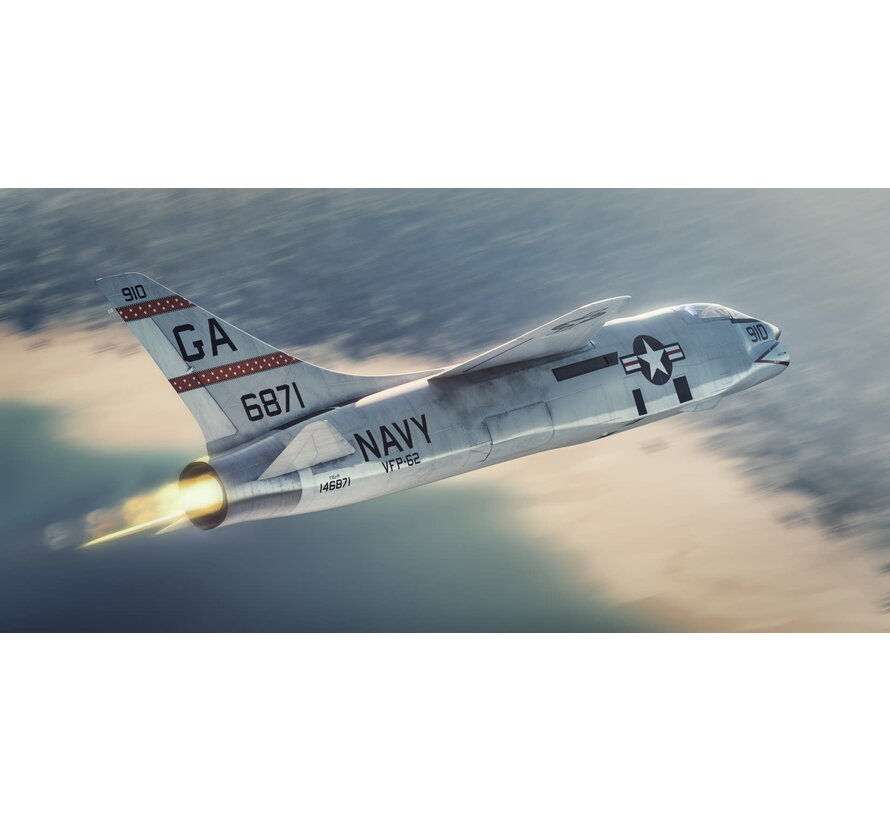Sword F8U-1P/RF-8A Photo-Recon Crusader over Cuba 1:72