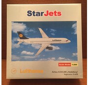 Starjets A320-200 Lufthansa D-AIP 'Heidelberg' 1:200 *Collection Sale