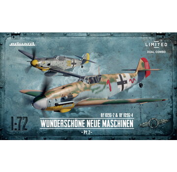 Eduard Bf109G-2 & Bf 09G-4 Wunderschöne Neue Maschinen Pt.2 1:72 Twin Pack