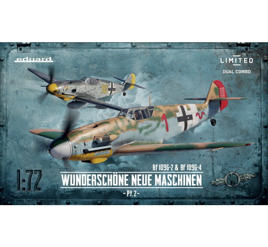 Bf109G-2 & Bf 09G-4 Wunderschöne Neue Maschinen Pt.2 1:72 Twin Pack