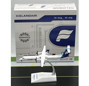 JC Wings Dash-8 Q400 Icelandair light blue fin TF-FXA 1:200 with stand *NEW ARRIVAL