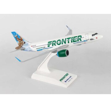 SkyMarks A320neo Frontier new livery 2014 Wilbur the Whitetail 1:150 with stand (no gear)
