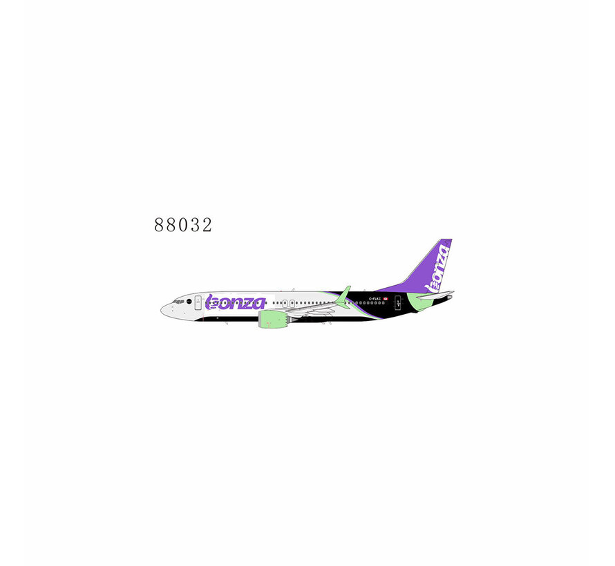 B737-8 Max Flair Airlines (Bonza Airline) hybrid livery C-FLKC 1:400 +New Arrival+