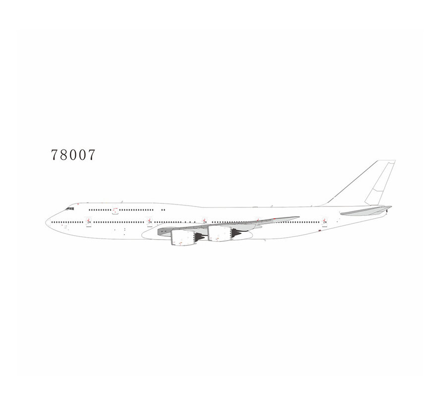 B747-8 Blank white Model 1:400 +New Arrival+