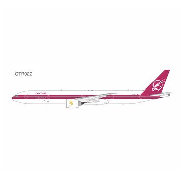 NG Lite B777-300ER Qatar Airways 25th anniversay retro  A7-BAC 1:400 LITE +New arrival+