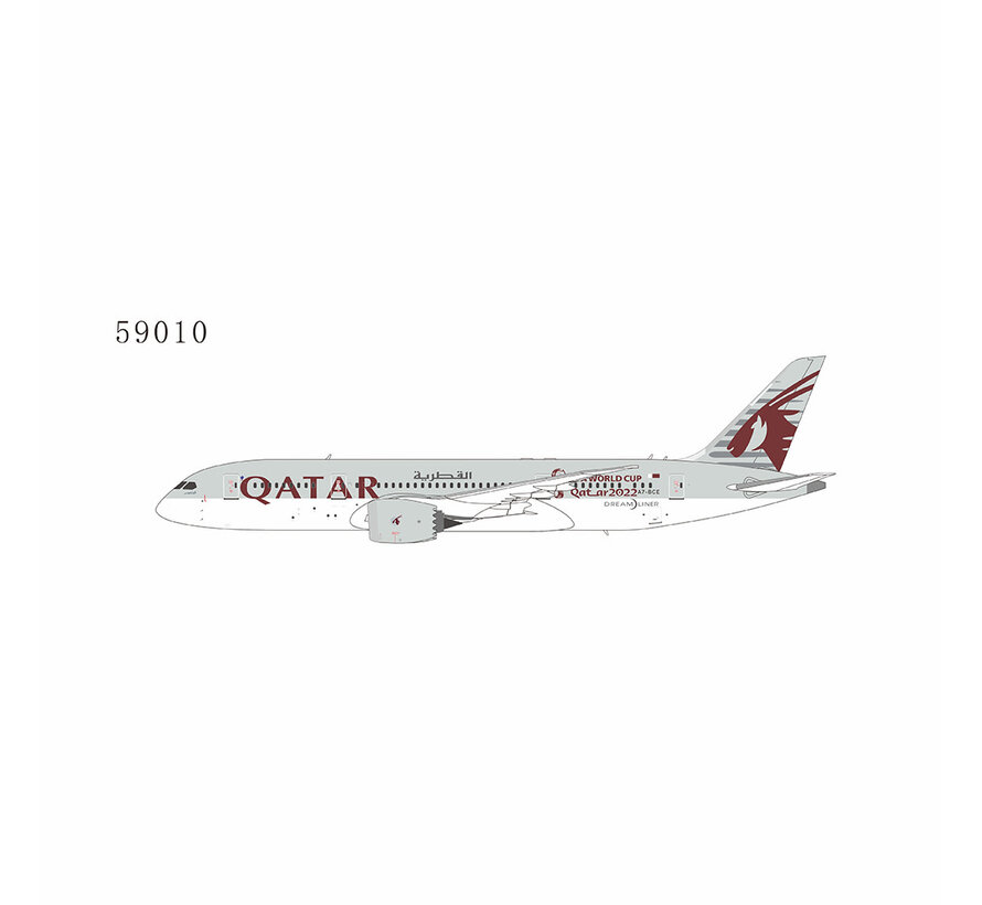 B787-8 Dreamliner Qatar Airways FIFA World Cup Qatar 2022 A7-BCE  1:400 +New arrival+