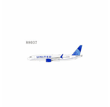 NG Models B737-8 MAX United Airlines  Blue Evolution livery N37318 1:400 +New Arrival+