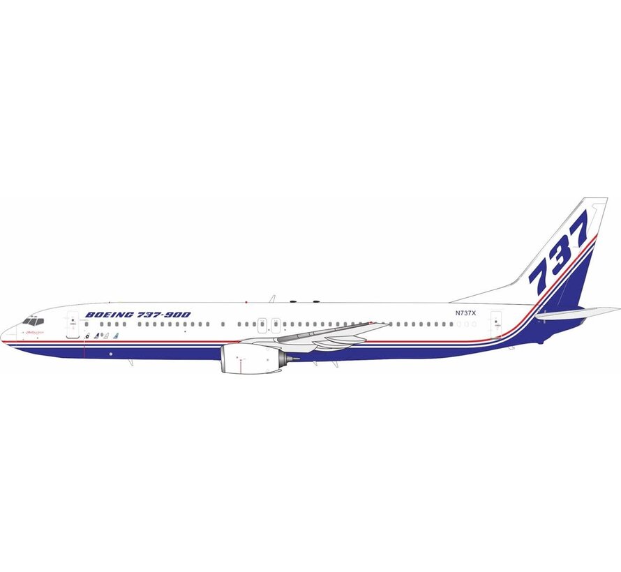 B737-900 Boeing House livery N737X with stand 1:200 +New Arrival+
