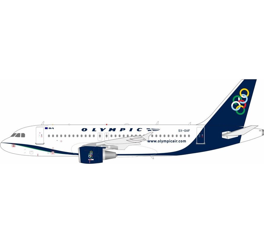 A319 Olympic Airbus SX-OAF 1:200 with stand  *PRE-ORDER
