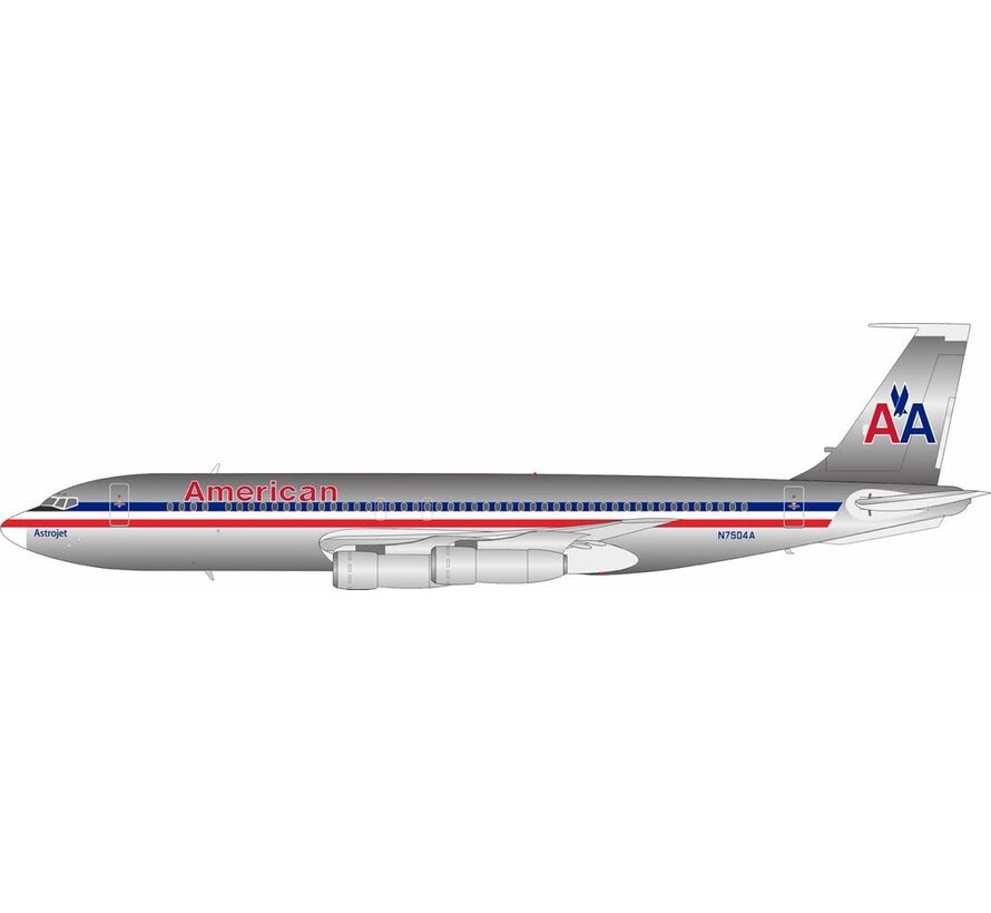 B707-100 American Airlines AA livery N7504A 1:200 with stand (2nd) *PRE-ORDER +NSI+