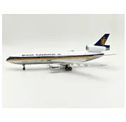 InFlight DC10-30 British Caledonian Airways G-BFGI 1:200 polished with stand