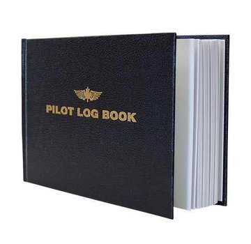 Pilot Logbook Small Black hardcover 8 3/4" x 5 1/2"