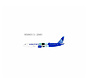 B737-10 MAX United Airlines ecoDemonstrator Explorer N27602 1:200 with stand +New Mould+ +New arrival+