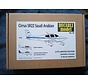 DECARLI Cirrus SR-22 Saudi Arabian Air Force, USAF Academy, Alaska Airlines cadets 1:72