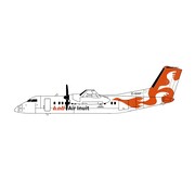 3D Design Deck dash-8-300 Air Inuit new livery C-GIXF 1:400 (3d printed resin)