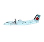dash-8-300 Air Canada express jazz Ice Blue livery C-GTAG 1:400 (3D Printed Resin)