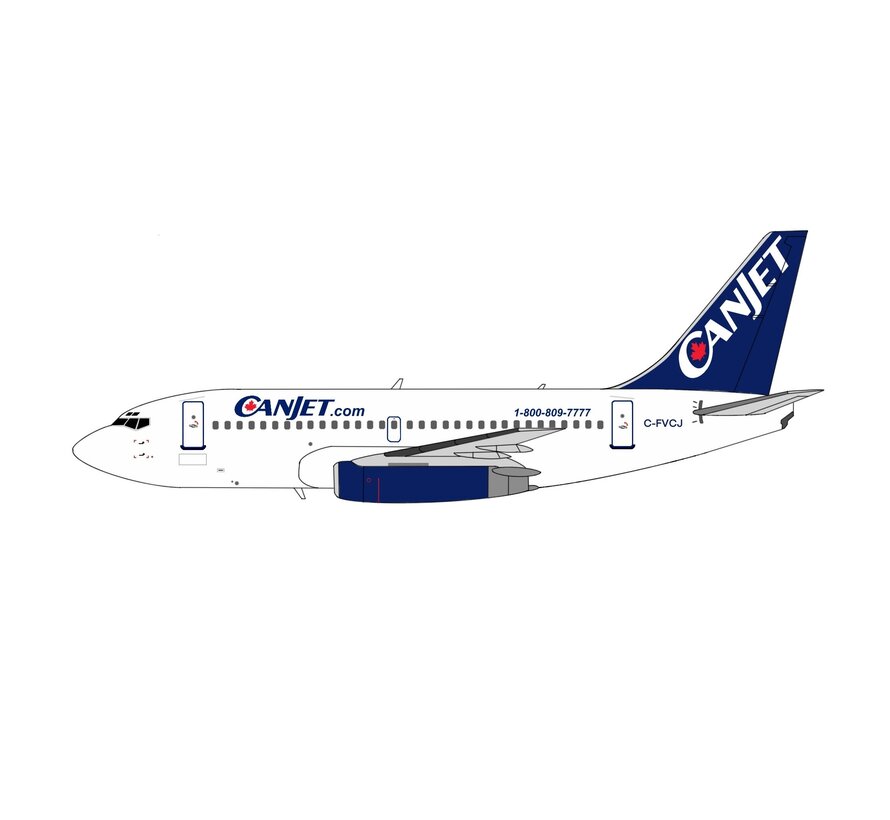 B737-200 Canjet C-FVCJ 1:200 (3d printed resin)