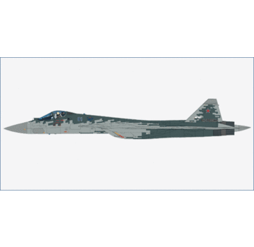 Hobby Master Su57 Stealth Fighter BLUE01 Russian Air Force 2019 1:72 (with 2 x R-77 and 2 x R-37 missiles on the wings)