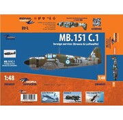 DoraWings MB.151C.1 Foreign Service [Greek & Luftwaffe] 1:48