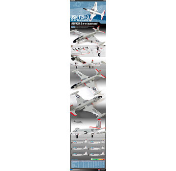 Academy F2H-3 Banshee USN VF-41 "Black Aces" 1:72 [Ex-Hobbycraft]