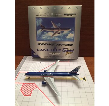 Gemini Jets B767-300 LANCHILE CC-CZW old colours 1:400 **Discontinued**