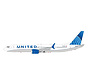 B737-9 MAX United Airlines blue evolution 2019 livery N37555 1:200