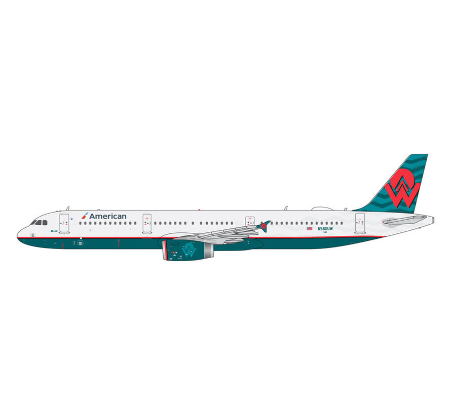 A321 American Airlines N580UW America West Heritage Livery 1:400
