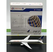 JC Wings B767-400ER United Airlines 2021 livery Denver Broncos orange titles N76064 1:400