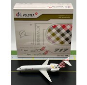 JC Wings B717-200 Volotea Airlines EC-MGS 1:200 with stand