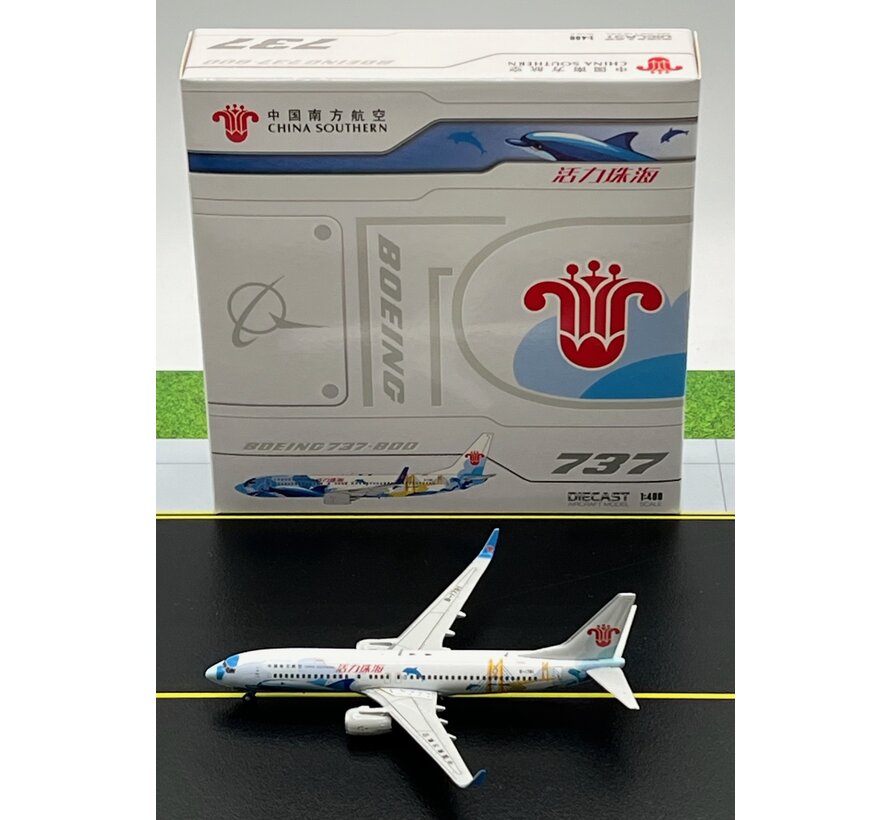 B737-800 China Southern Energetic Zhuhai B-1781 1:400