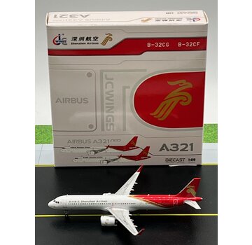 JC Wings A321neo Shenzhen Airlines B-32CG 1:400