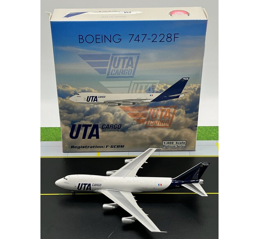B747-200F UTA Cargo  F-GCBM 1:400 +New Arrival+