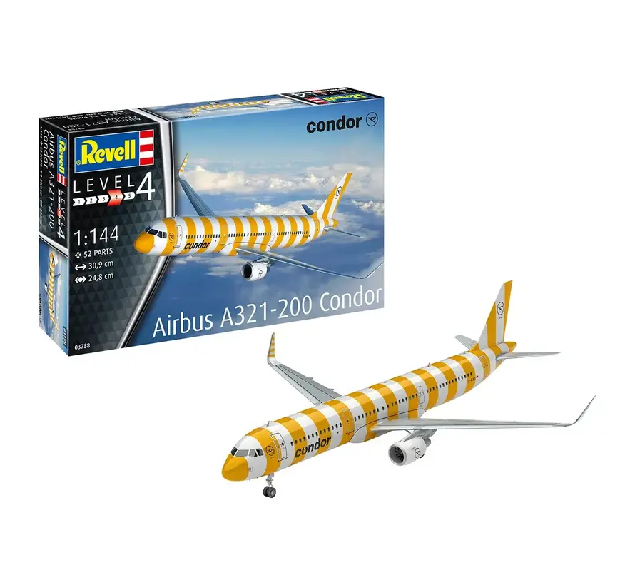 A321-200 "Condor" [yellow stripe 'sunshine' livery] 1:144 New 2024